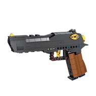 Audio Technics Simulated Shooting Toy Building Block - Technics Desert Eagle Shooting Toy Model, Com