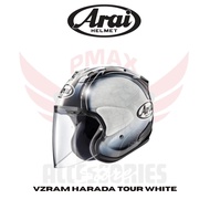 ARAI Vz-ram Harada Tour White 100% Original Made In Japan Open Face Helmets