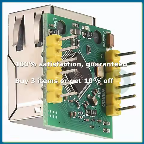 W5500 Ethernet Network Module SPI Interface Ethernet/IP Protocol Compatible WIZ820Io