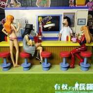 Hot-selling Happy Burger Shop 1/12 Miniature Food Bag Food Toys Toy Scene Model Hand-made Ornaments 