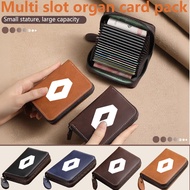 Multi-card Slot Credit Card Bag PU Leather Small Wallet Coin Purse Card Holder Wallets For Renault R