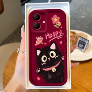 Casing hp for Infinix Smart 10 Tecno Spark Go 2 2024 POP 10 4G Case Maneki-neko with classic color O