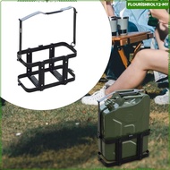 [Flourish] Jerry Gas Can Holder Rack Rack Assembly Accessory Detachable Direct Replaces Carrier Moun