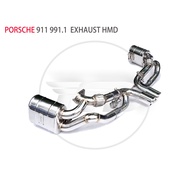 HMD Exhaust System Manifold Downpipe Is Suitable For PORSCHE 911 991 992 997 996 Auto Modification P
