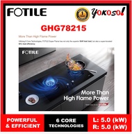 FOTILE GHG78215 L: 5.00 R: 5.00 (kW) / Flexi Cut-Out Size / 2 Burners