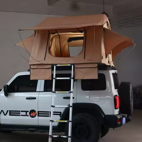 Suv 4 Person Roof Top Tent 4x4 Wild Land Car Roof Top Mattress Topper Tent Hard Side Roof Top Tent M