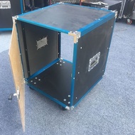 12u/16u Transparent Door Chassis 8u Simple Cabinet Flight Case 20u Player Audio Box Stage Mobile Cab