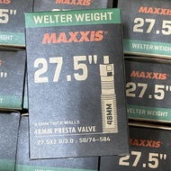 Turkey Tth MAXXIS 650B Boxed Inner Tube 27.5 X2.0/3.0 French Nozzle 48mm Tire One Piece 27.5 Inch