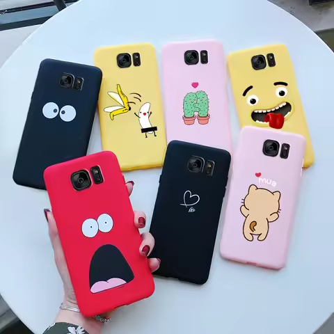 case for samsung galaxy s7 edge s7edge s 7 edge G930 G935F samsung s7 case phone silicone cute soft 