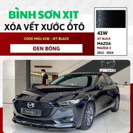 Sơn Xịt Xóa Vết Xước Cho Xe MAZDA 3 Màu ĐEN BÓNG Code 41W - JET BLACK Chính Hãng OH PAINT Chất Lượng