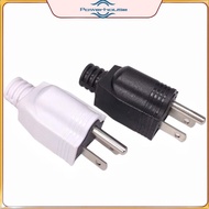 POWER  American Detachable Plug American 15A AC Electrical Power Male Plug Adaptor Adapter Wire Rewi