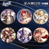 Honkai Star Rail hologram Pin Amphoreus Mydei Aglaea Tribbie Fugue Herta Caelus character