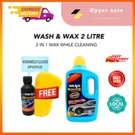 Waxco Wash & Wax Car Shampoo (2 Litre) car accessories auto care car care car wash shampoo