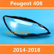 FOR Peugeot 408 2014-2018  HEADLAMP COVER  HEADLIGHT COVER  LENS HEAD LAMP COVER