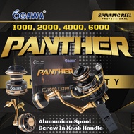 Reel Ogawa Panther 1000 2000 4000 6000 Aluminum Spool