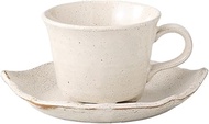 Ale-net Coffee Cup, Cup & Saucer, W 4.5 x D 3.5 x H 2.8 inches (11.4 x 9 x 7 cm), 6.1 fl oz (170 ml)