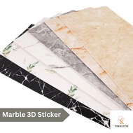 Marble Vinyl Wallpaper/ Marble Granite Vinyl Wall Wallpaper Marble Cabinet Sticker/ 30x60 3mm Thick