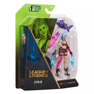 [現貨] Spin Master League of Legends - 4" Jinx Collectible Figure 英雄聯盟 - 暴走重砲 吉茵珂絲