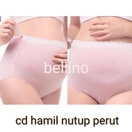 Celana Dalam CD Hamil Maternity Nutup Perut Kancing Samping T50014 / Pakaian Dalam Wanita / Pakaian 