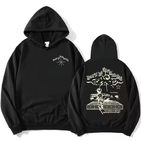 Alex Warren You'll Be Alright, Kid Hoodies Fashion Long Sleeve Hooded Sweatshirts Casual Design Grap