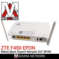 ONT EPON ONU ZTE ZXHN F450 ACCESS POINT WIRELESS WIFI BUKAN F660 F460 F609