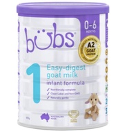 Bubs Advanced Plus+ Goat Milk Infant Formula Stage 1 800g (0-6months)