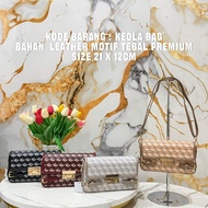 CFG Keola Bag - Bag Premium Geometric Goyard Leather Sling Bag, Modern Luxury