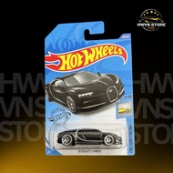 Miniverse - Black Hotwheels Bugatti Chiron model car