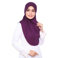 Premium Cotton Denim Tudung Sarung Sarima Express Instant Sauk Ironless Soft Awning