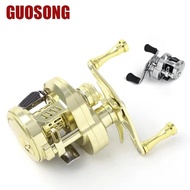 HQVS Cast Trolling Fishing Reel DK100  Drag 7kg12+1BB Saltwater Bait Casting Fishing Reel shimano