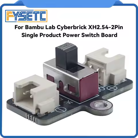 For Bambu Lab CyberBrick Power Switch Module with 2Pin XH2.54 Connector High Quality Electronic Acce