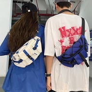 Korean Fashion Nylon Men Waist Bag Pouch Bag Crossbody Bag Chest Pack for Men