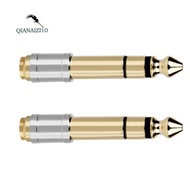 6.35mm to 3.5mm Converters 1/4 Inch Male 1/8 Inch Female 6.35 to 3.5 Jack Headphone Audio Adapter Co