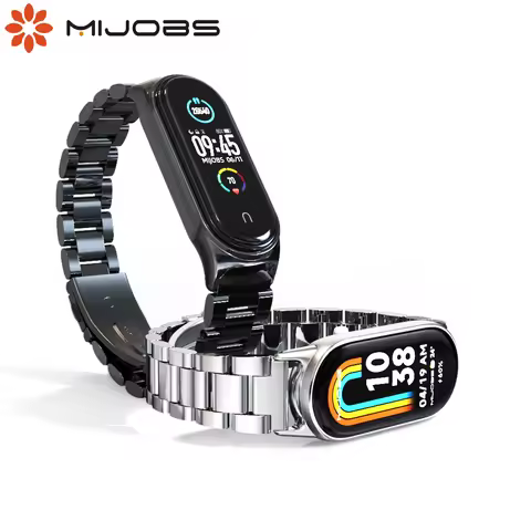 Bracelet for Mi Band 9 8 7 6 Strap Metal Watch Pulsera Correa Mi Band 6 Wristband for Xiaomi Mi band