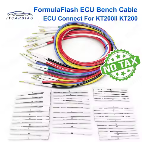 ECU bench cable ECU connect cable ECU connector FormulaFlash Cable ECU pin adapter ECU pin cable KT2