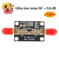 [Ready Stock Supply] 1pc Ultra-Low Noise NF = 0.6dB High Linearity 0.05-4G Broadband Amplification L