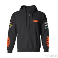 ♘☒▪baggy sweatshirt pancoat hoodie military jacket Full Zip KTM Red Bull Racing Motorsport MotoGP Motocro