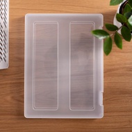 File Box Plastic File Storage Box File Box a4 Information Box pp Test Paper Storage Box Transparent 