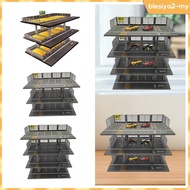 [BlesiyaedMY] 1/64 Diecast Model Car Display Case Garage Diorama Display Showcase Layout