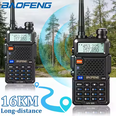BAOFENG UV-5R Walkie Talkie Long Range Wirless Copy Frequency Two Way Ham Radio Baofeng UV 5R Transc