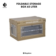 Dhaulagiri Foldable Camping BOX 65 L - Folding Storage BOX - Storage BOX - Organizer BOX Container -