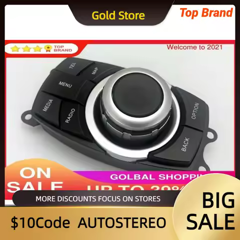 Car Joystick Auto Idrive For BMW Android 10.0, 9.0, 8.1 Car USB Mouse