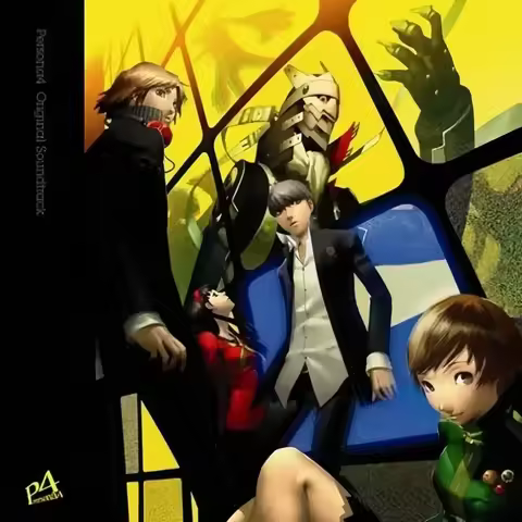 Original Sound Collection CD for Persona 4 Golden P4G Game Monument Muse Persona 4 BGM Music Disc