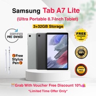 (☎️CAN CALL)Samsung Galaxy Tab A7 Lite 8.7Inch 60Hz Display Tablet Kids Tablets Murah Original Strea