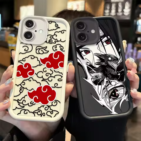 N-NARUTOS Itachi Pain Phone Case For iPhone 17 Air 16E 16 15 14 Plus 13 12 11 Pro Max XR SE 2020 SE4