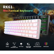 RK ROYAL KLUDGE RK61 61 Keys Mechanical Keyboard Hot Swappable Wireless/Wired Gaming Keyboard Porta
