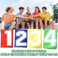 4PCS Canvas Bag Outdoor Race Bag Bag Game ตั้งอยู่นอกเกมสนามที่ดีสำหรับการแข่งขันโรงเรียนบาร์บีคิว M