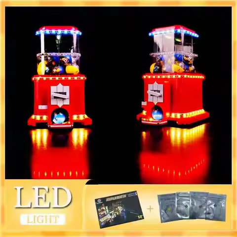 Universal Lighting Kit for Lego 21358 Vending Machine (Only Led Light,Without Blocks Model) Flexible