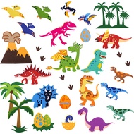 Craftstory Toddlers Dinosaur Toys Felt-Board Story Figures for Preschool, Felt Animals Stories Inter