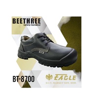 BT-8700 BEETHREE Leather LACED SAFETY SHOES 4.5 inches